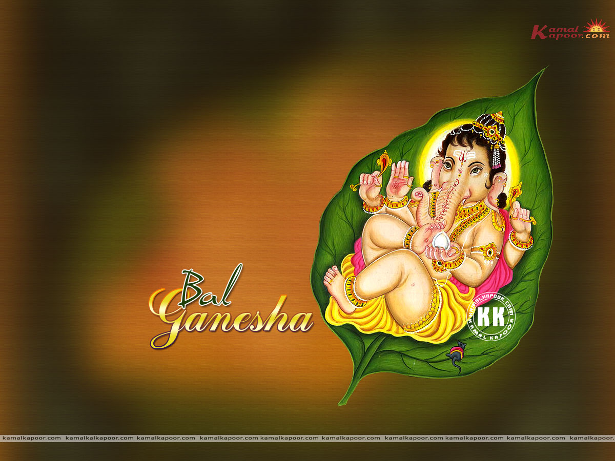 Bal Ganesha Wallpaper